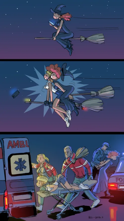 You need to pay attention when flying your broom (boli-blog) Thumbnail