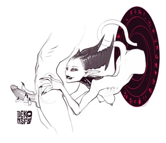 You never know when a demon girl will attack! (DekoNSFW) Thumbnail