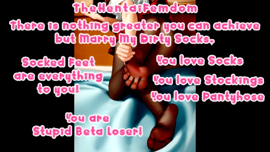 You should get my socks to have, marry, admire, worship and breed my stupid little beta loser! Know your place beta! SocksAreEverything2 on ImageFap Thumbnail