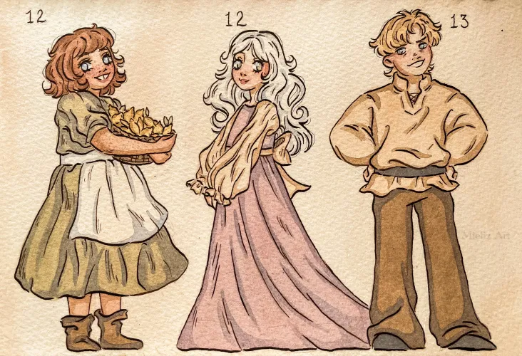 Younger Robin, Amélie, and Whitney! [au] Thumbnail