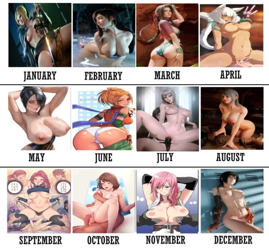 Your birth month = your FF girl. Thumbnail