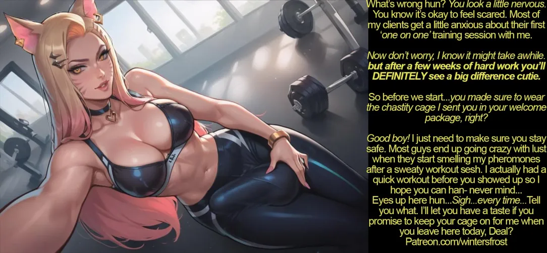 Your Kitsune personal trainer is packing more than just a hard workout routine for you~♥ Thumbnail