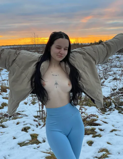 You're enjoying my naked body in the street Thumbnail