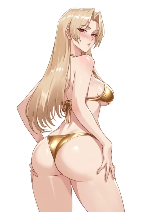 Yuki Golden Bikini (pcharlesart) Thumbnail
