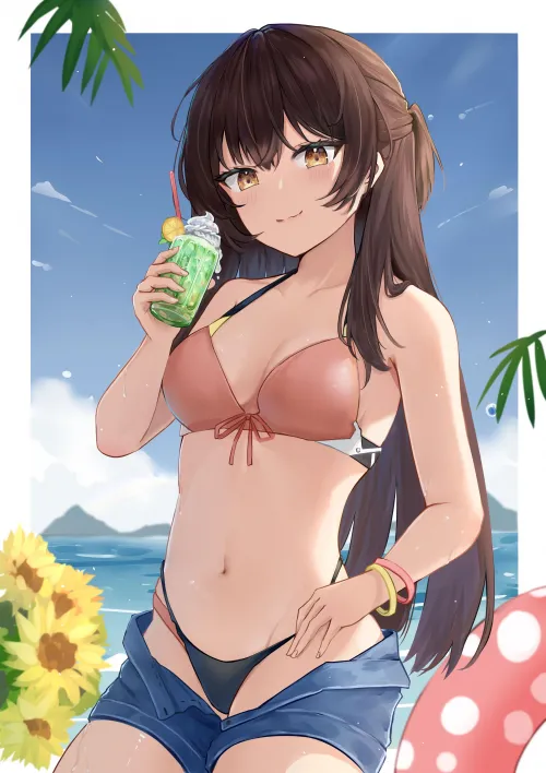 Yuki Suou's Beach Day [Alya Sometimes Hides Her Feelings in Russian] Thumbnail