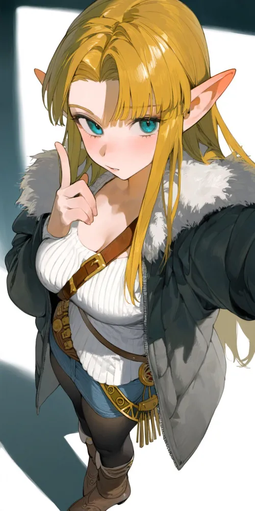 Zelda Selfie Thumbnail