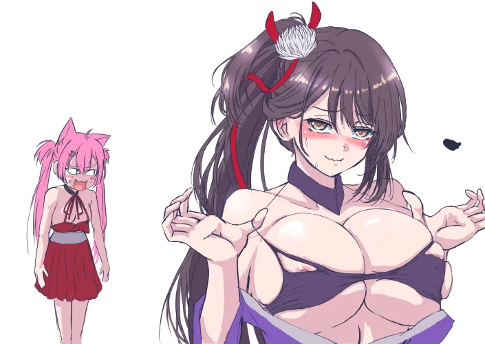 Zuikaku didn't realize the implications of a Hatsushimo costume [azur lane] Thumbnail